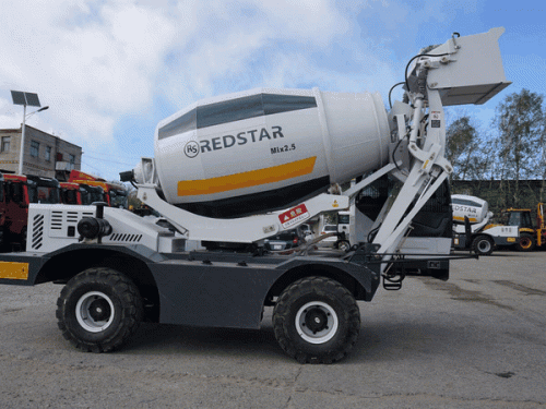 Самоходный бетоносмеситель RedStar MIX2.5 с самозагрузкой Фото 32
