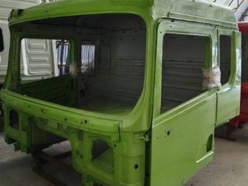 Каркас кабины на самосвал Shacman X5000 оригинал (зеленая) Каркас кабины на самосвал Shacman X5000 оригинал (зеленая)