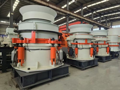 Многоцилиндровая гидравлическая конусная дробилка HP300 Фото 4