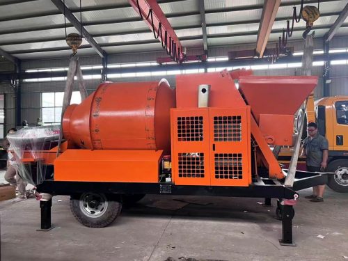 Дизельный бетоносмесительный насос JBS30