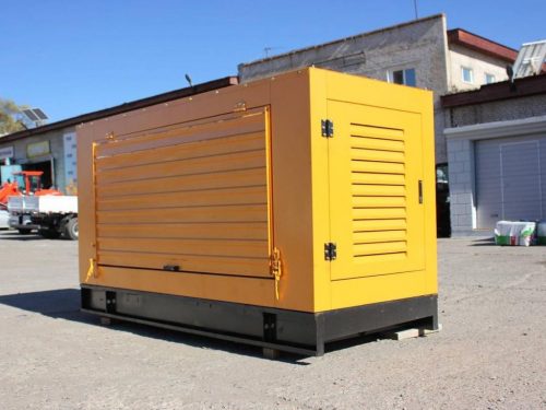 Дизельный генератор Yuchai 200 кВт в защитном кожухе, топливным баком, с AVR