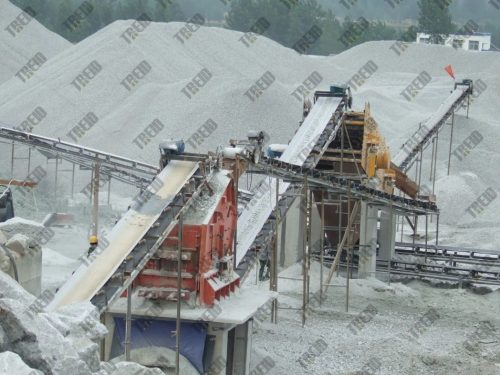 Дробильно-сортировочный комплекс 40-50 т/ч (щековая, роторная)