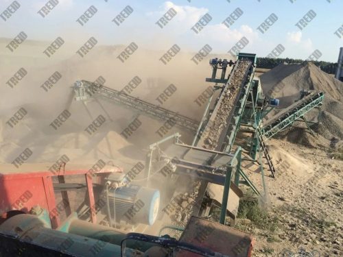 Дробильно-сортировочный комплекс 40-50 т/ч (щековая, конусная)