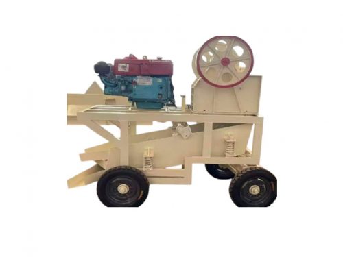 Дробильно сортировочный комплекс РЕ150х250 с грохотом на раме на колёсах Фото 4