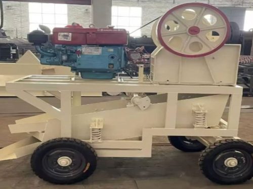 Колесная щековая дробилка PE200х300 Фото 6