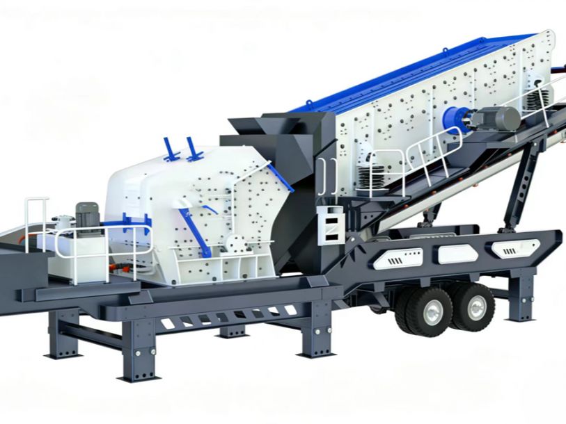 Колёсная мобильная роторная дробильная установка S-PF1210-2C Фото 1