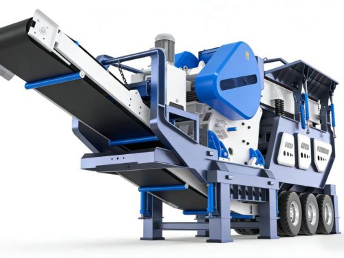 Мобильная щёковая дробильная установка на колёсном ходу S-C110-2C с ДГУ WP12-300