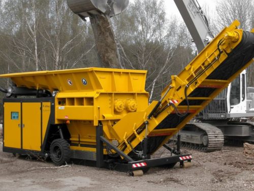 Мобильный шредер ARJES 300 на колёсном ходу Фото 7