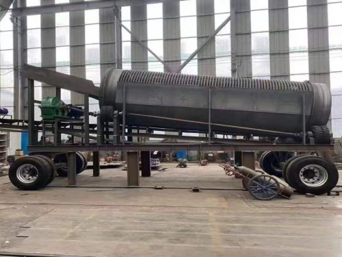 Передвижной сортировочный комплекс на колесном шасси S-GT1240 с ДГУ 50 кВт