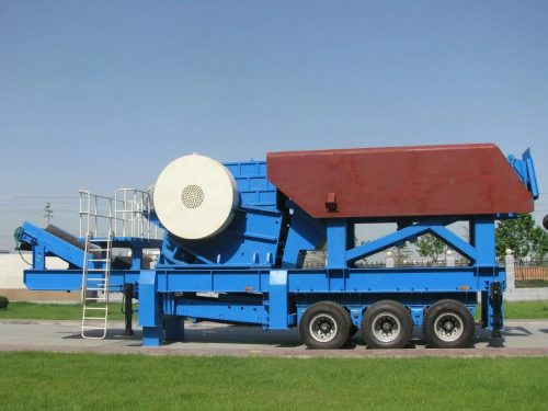 Щековая дробильная установка PP600 на шасси Фото 8