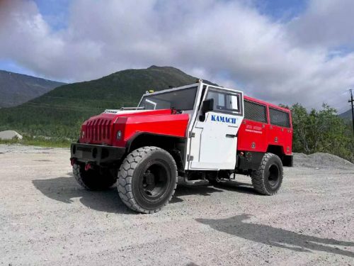 Шахтная машина для перевозки персонала RU-12